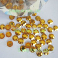 Hot fix rhinestud metal stud 3mm gold color nailhead for garment